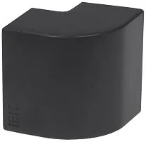 Угол для кабель-канала внешний 16х16 КМН ELECOR черн. (уп.4шт) IEK EL-KK10D-N-016-016-K02