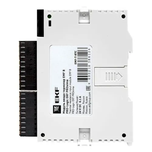 Модуль ввода термопар EMF 8 PRO-Logic (с поверкой) EKF EMF-T-8TC-V фото 8