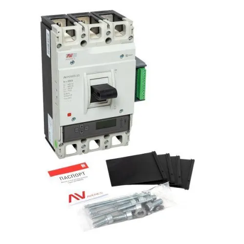 Выключатель автоматический 630А 100кА AV POWER-3/3 ETU6.2 AVERES EKF mccb-33-630H-6.2-av фото 10