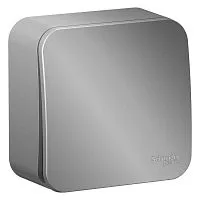 Выключатель 1-кл. ОП Blanca 10А IP20 (сх. 1) 250В алюм. SE BLNVA101003