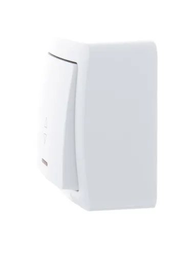 Переключатель проходной 1-кл. 1п ОП Viola 10А IP20 с подсветкой бел. LEZARD 751-0200-114 фото 3