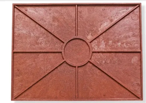 Плита для закрытия кабеля ПЗК "ОСТОРОЖНО КАБЕЛЬ" 360х480х16 красн. Synergy 00-00000059 фото 5