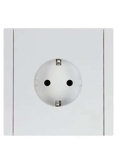 Розетка СП FORTE&PIANO FP216 16А с заземл. без защ. шторок винт. крепл. бел. IEK FP-R11-16-K01 фото 2