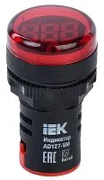 Индикатор значения напряжения AD127-VM KARAT IEK BBI40-VM