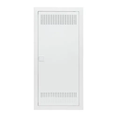 Щит комбинированный встраив. Nova 2 DIN-рейки + 2 монтаж. платы 4 габарит IP41 с метал. перфорированной дверью EKF nv-cb-pmd-2+2