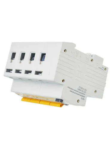 Выключатель автоматический дифференциального тока селективный 4п 32А 100мА тип AC АД14S KARAT IEK MAD13-4-032-C-100 фото 4