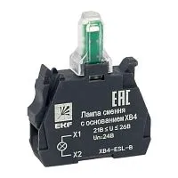 Лампа сменная с основанием XB4 син. 24В PROxima EKF XB4-ESL-B