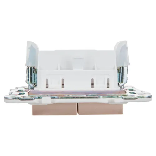 Выключатель 2-кл. SKANDY 10А SK-V04Sa песочн. IEK SK-V20-0-10-K98 фото 3