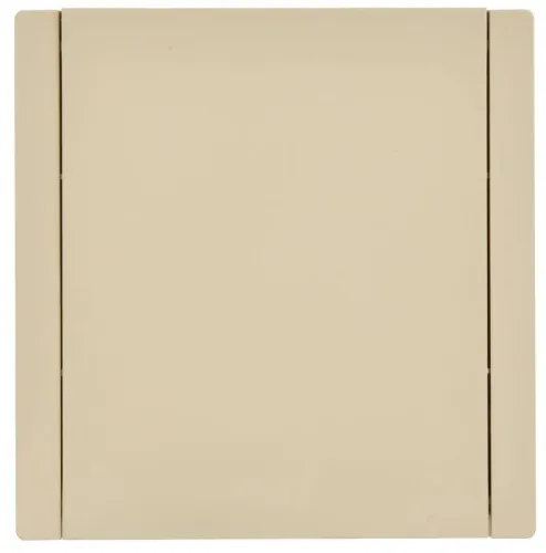 Розетка СП FORTE&PIANO16А IP44 FP419 с заземл. защ. шторки с крышкой безвинт. крепл. ваниль IEK FP-R16-16-1-44-K10 фото 2