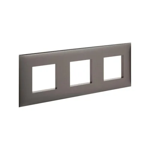 Рамка 3-м 6мод. Avanti "Серый жемчуг" DKC 4424906 фото 2
