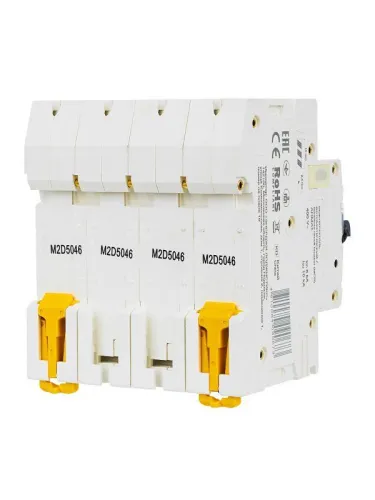 Выключатель автоматический модульный 4п D 50А M06N ARMAT IEK AR-M06N-4-D050 фото 9