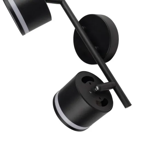 Светильник PCL-0702 max 20Вт (каждая лампа) 2xGX53 IP20 230В BL настен./потолочн. декор. под лампу JazzWay 5066809 фото 10