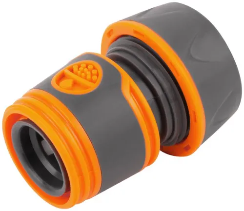 Соединитель двухкомпонентный с автостопом 3/4дюйм FIT 77744 фото 3