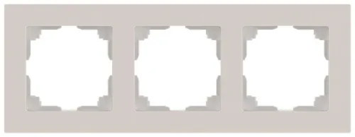 Рамка 3-м СП Accent 6-503-06 перламутр. Intro Б0063789