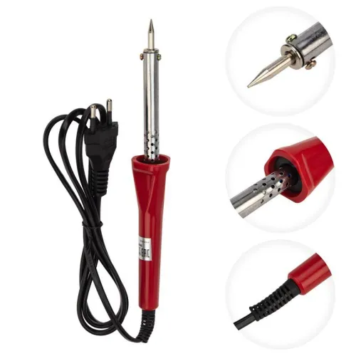 Паяльник долговечное жало 230В/25Вт Classic PROCONNECT 12-0121-4 фото 4