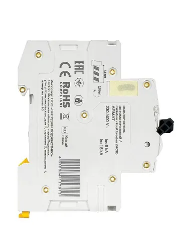 Выключатель автоматический модульный 3п C 10А M10N ARMAT IEK AR-M10N-3-C010 фото 7