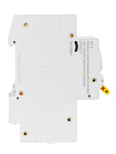 Выключатель автоматический дифференциального тока 4п C 25А 100мА тип AC 4.5кА АД-14 KARAT IEK MAD10-4-025-C-100 фото 6