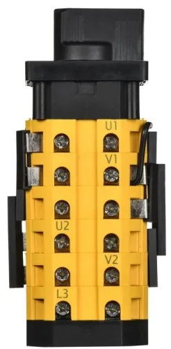 Переключатель кулачковый 10А (сх. 23) стандартная рукоятка IEK MI-CS10-010-023 фото 3