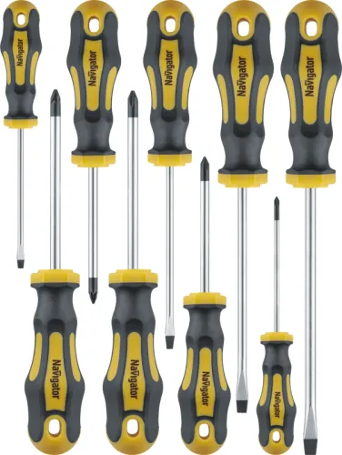 Набор отверток NHT-Ot02-H9 (9шт) Navigator 95269