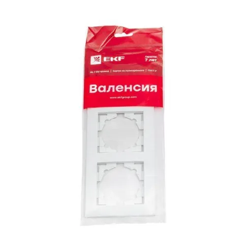 Рамка 3-м Валенсия бел. PROxima EKF EWM-G-303-10 фото 2