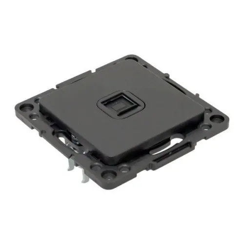 Розетка компьютерная 1-м Стокгольм RJ45 механизм черн. PROxima EKF EZK01-035-10 фото 6