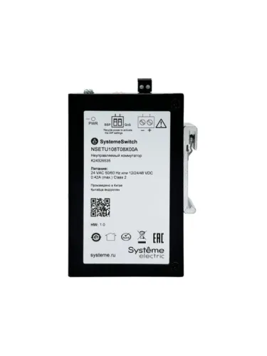 Коммутатор промышленный неуправляемый Ethernet 8х10/100/1000BaseT SE NSETU108T08X00A фото 2