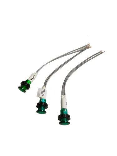 Арматура сигнальная 10мм с неоновой лампой 220В зел. EMAS S100NY фото 3