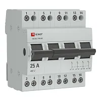 Переключатель трехпозиционный ТПС-63 4P 25А PROxima EKF TPS425