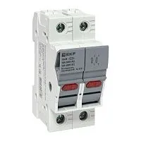 Предохранитель-разъединитель DF 10х38 2п (тип ПВЦ) EKF df102-e