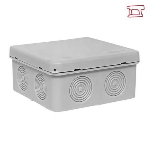 Коробка распределительная КМР-030-035 85х85х40 IP54 с крышкой для прямого монтажа без мембранных вводов сер. EKF plc-kmr-030-035 фото 5