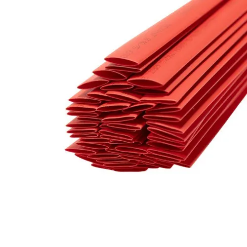 Трубка термоусадочная ТУТ нг 10.0/5.0 красн. 1м REXANT 21-0004 фото 4