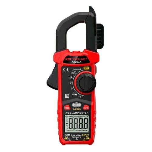 Клещи токовые цифровые KT 207А PROLINE КВТ 91919