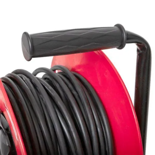 Удлинитель на катушке 4х30м с заземл. 16А IP44 Атлант 2.0 3.5кВт КГ 3х1.5 PROxima EKF UKA02-16-315R-4-30-IP44 фото 6