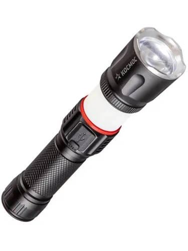 Фонарь ручной аккум. 4Вт T6LED/Li-ion18650 1200мА.ч алюм. КОСМОС (KOC811Lit) фото 5