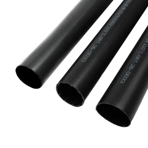 Трубка термоусадочная среднестен. клеевая 33/8 (3-4:1) черн. 1м (уп.4шт) Rexant 26-0033 фото 4