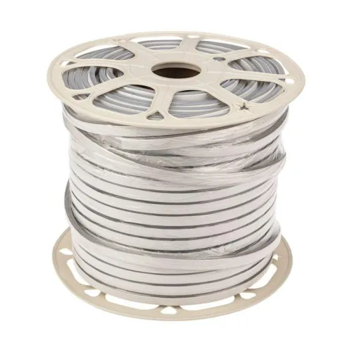 Шнур светодиодный гибкий неон SMD 8х16мм 120LED/м двустор. желт. (уп.100м) (с комплектом подкл.) Neon-Night 131-091 фото 2