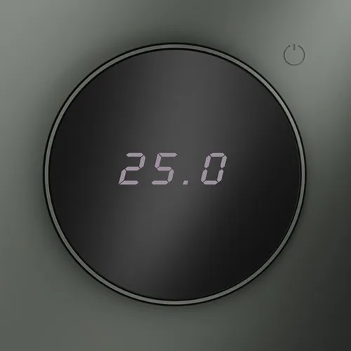 Терморегулятор электронный S70 с индикацией и датчиком для теплого пола механизм титан Voltum VLS070106 фото 3