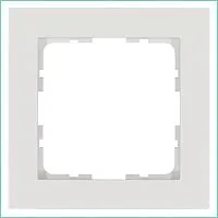 Рамка 1-м G-Classic бел. глянцевый Jasmart G1001W