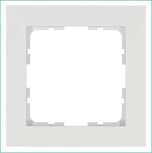 Рамка 1-м G-Classic бел. глянцевый Jasmart G1001W
