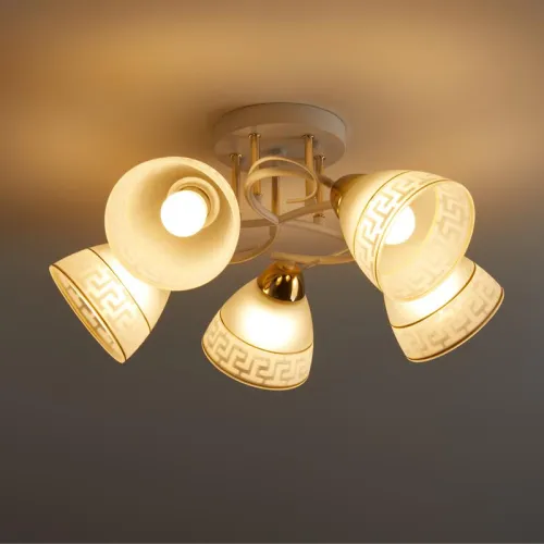 Светильник Entle 200Вт E27х5 IP20 потолочн. Freya FR5465CL-05W фото 11