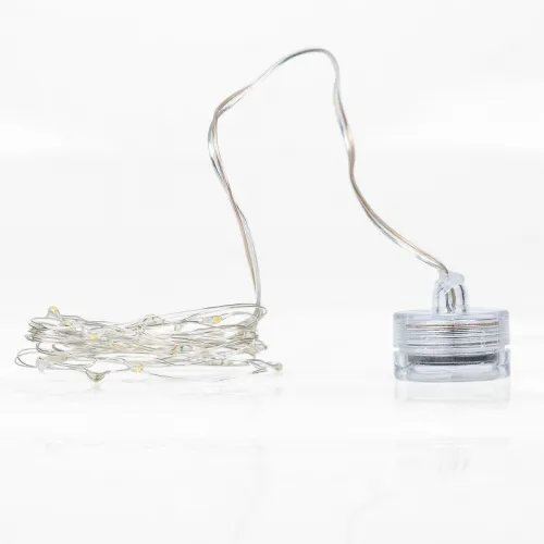 Гирлянда светодиодная "Роса" 2м 20LED зел. 2Вт 4.5В IP20 провод прозр. Neon-Night 303-008 фото 12