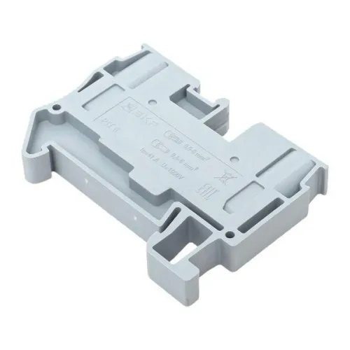 Колодка клеммная 6 Push-in пружинная сер. EKF PIT-6 фото 6