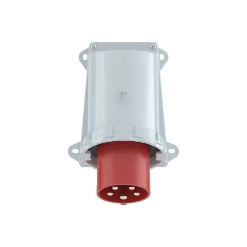 Вилка настенная 63А 3P+E+N 400В IP67 DKC DIS245M6398 фото 3