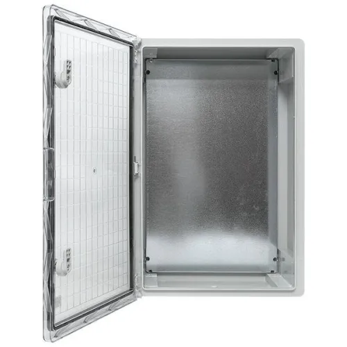Бокс пластиковый с монтажной платой 600х400х200 IP65 прозр. дверь PROxima EKF PBT65MP008 фото 5