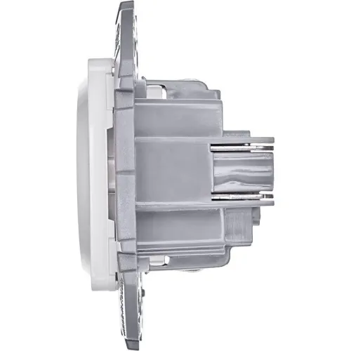 Розетка 1-м СП Inspiria 16А IP20 250В 2P+E немецк. стандарт механизм бел. IEK 673720 фото 3