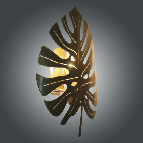 Светильник "Монстера" 511 275х230 НББ 01-60-173 Е14 (ИМ) настенный зол. Элетех 1005405187 фото 3