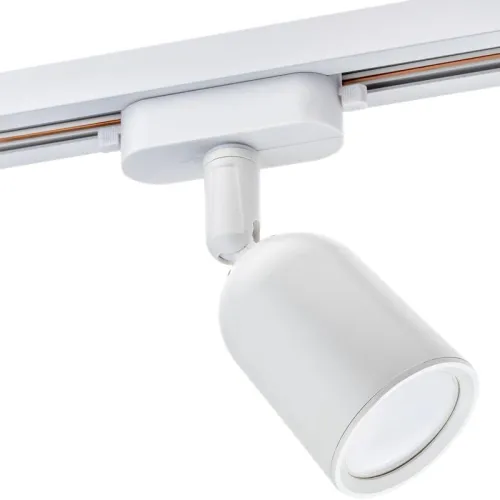 Светильник трековый ARTLINE поворотный 55х55х87мм GU10 230В пластик 4кв.м бел Ritter 59869 9 фото 6