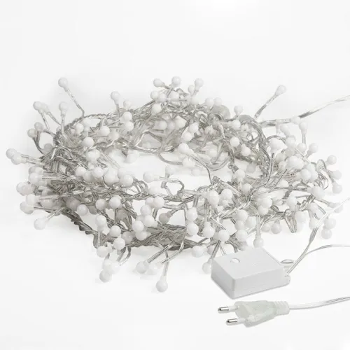 Гирлянда светодиодная "Мишура LED" 3м 288LED желт. 18Вт 220-240В IP20 провод ПВХ прозр. Neon-Night 303-601 фото 12