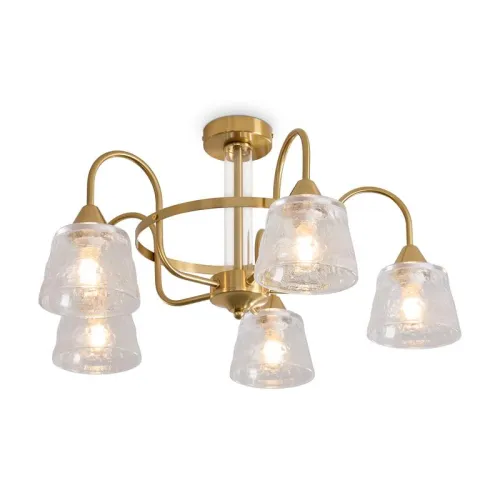 Светильник Caramel 5х60Вт E27 IP20 подвесной Freya FR5522PL-05BS1 фото 4