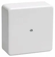 Коробка распаячная ОП КМ 75х75х28 бел. IEK UKO10-075-075-028-K01-E